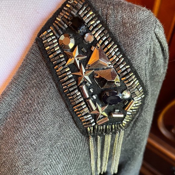 "a.n.a" Gray Sweater Dress - Picture 3 of 5